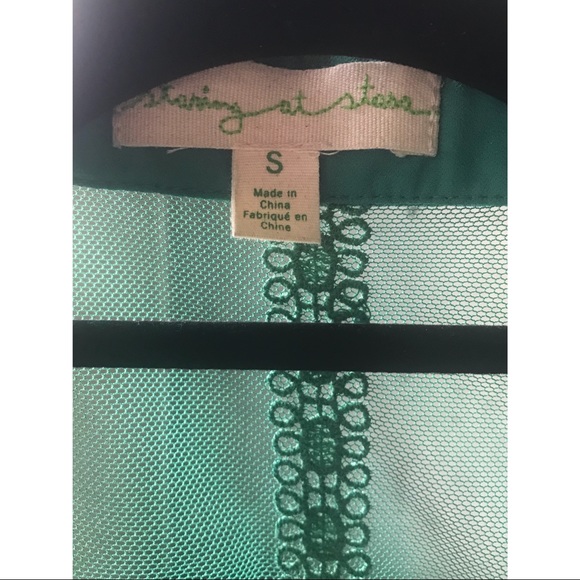 ➽ Chiffon button down - Picture 4 of 5